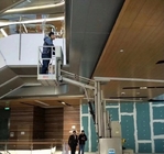 Indoor 6 -10m Compact Light Weight Self Propelled Aerial Work Platform Boom Lift