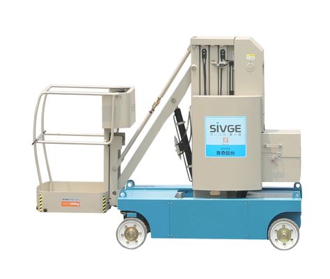 Indoor Compact Light Weight Self Propelled Boom Lift